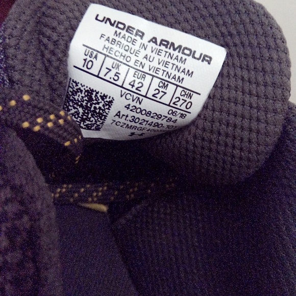 New Under Armour With Ripple MTL Grey Women's Size US 10 - Picture 5 of 17